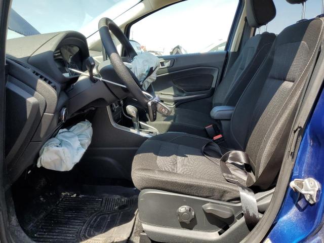 MAJ3S2GE3MC427588 - 2021 FORD ECOSPORT SE 蓝色 照片 7