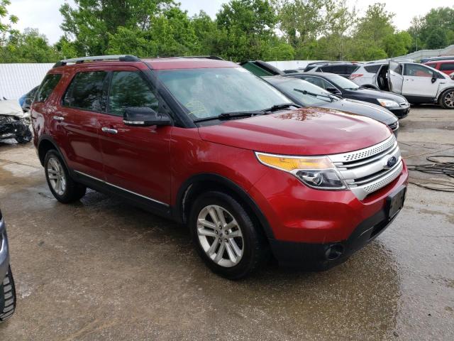 1FM5K8D80EGC57829 - 2014 FORD EXPLORER XLT BURGUNDY photo 4