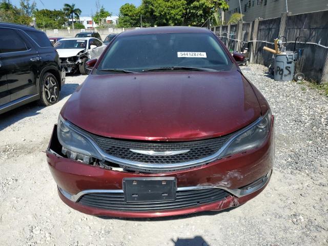 1C3CCCAB4FN580701 - 2015 CHRYSLER 200 LIMITED RED photo 5