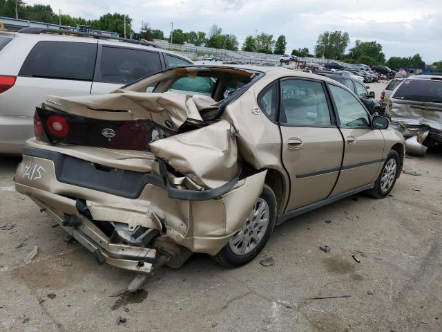 2G1WF52E949329735 - 2004 CHEVROLET IMPALA TAN photo 3