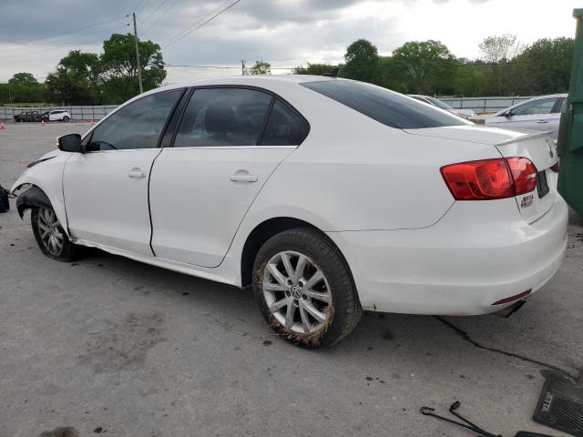 3VWDX7AJ1DM437311 - 2013 VOLKSWAGEN JETTA SE Weiß Foto 2