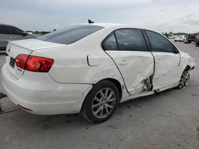 3VWDX7AJ1DM437311 - 2013 VOLKSWAGEN JETTA SE Weiß Foto 3