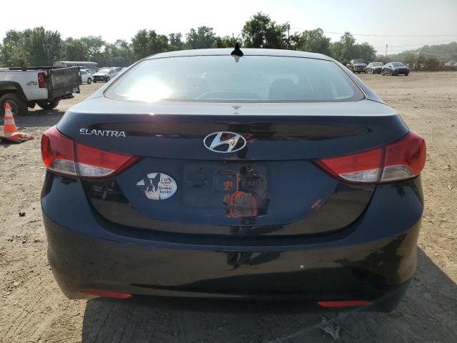 KMHDH4AE9BU157609 - 2011 HYUNDAI ELANTRA GLS BLACK photo 6