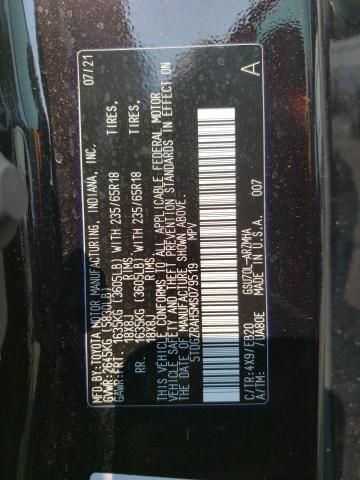 5TDGZRAH5MS079519 - 2021 TOYOTA HIGHLANDER XLE Սև լուսանկար 13