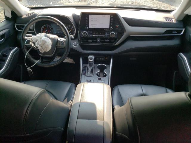 5TDGZRAH5MS079519 - 2021 TOYOTA HIGHLANDER XLE Սև լուսանկար 8