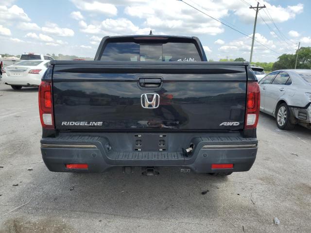 5FPYK3F81HB020693 - 2017 HONDA RIDGELINE BLACK EDITION BLACK photo 6