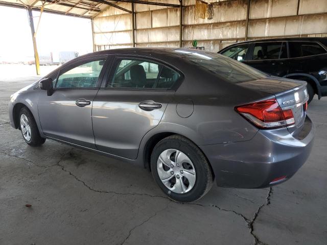 19XFB2F59EE072297 - 2014 HONDA CIVIC LX 灰色 照片 2