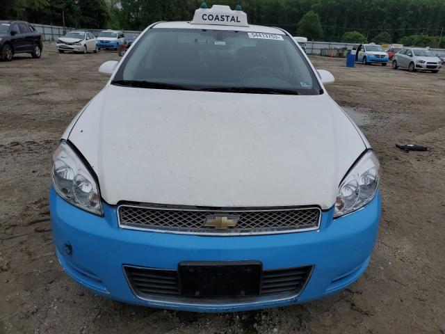 2G1WD5E35C1229113 - 2012 CHEVROLET IMPALA POLICE WHITE photo 5