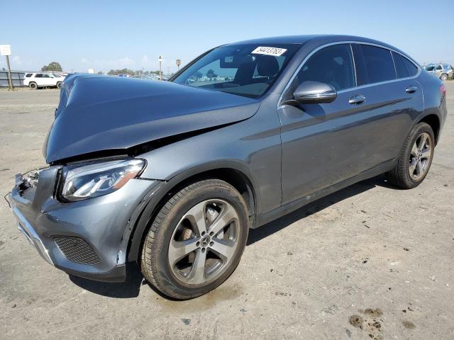 WDC0J4KB6JF348347 - 2018 MERCEDES-BENZ GLC COUPE 300 4MATIC GRAY photo 1