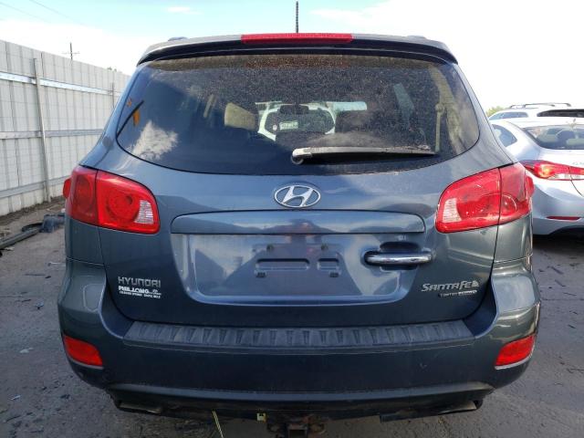 5NMSH73E37H042013 - 2007 HYUNDAI SANTA FE SE BLUE photo 6