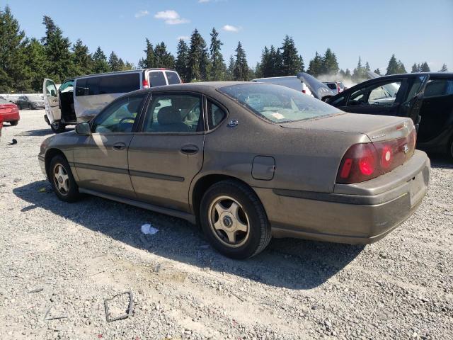 2G1WF52E739290660 - 2003 CHEVROLET IMPALA TAN photo 2