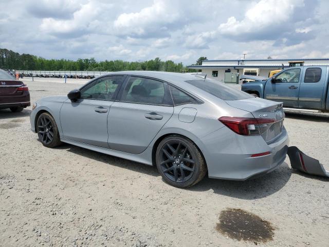 2HGFE2F59SH507201 - 2025 HONDA CIVIC SPORT GRAY photo 2