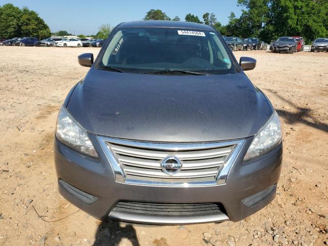 3N1AB7AP5FY306163 - 2015 NISSAN SENTRA S GRAY photo 5