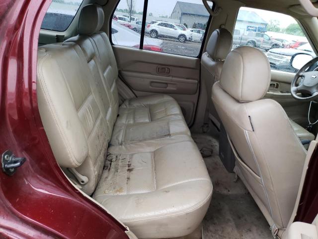 JN8DR09X02W667629 - 2002 NISSAN PATHFINDER LE BURGUNDY photo 11