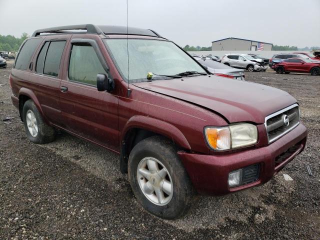 JN8DR09X02W667629 - 2002 NISSAN PATHFINDER LE BURGUNDY photo 4