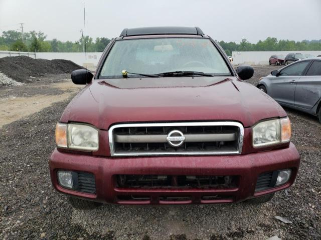 JN8DR09X02W667629 - 2002 NISSAN PATHFINDER LE BURGUNDY photo 5