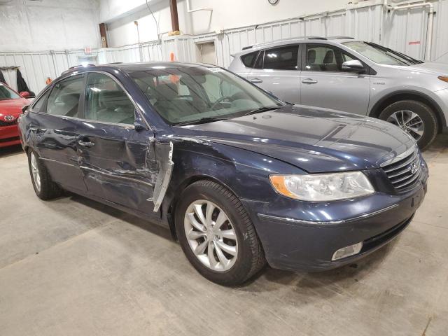 KMHFC46F87A224640 - 2007 HYUNDAI AZERA SE BLUE photo 4