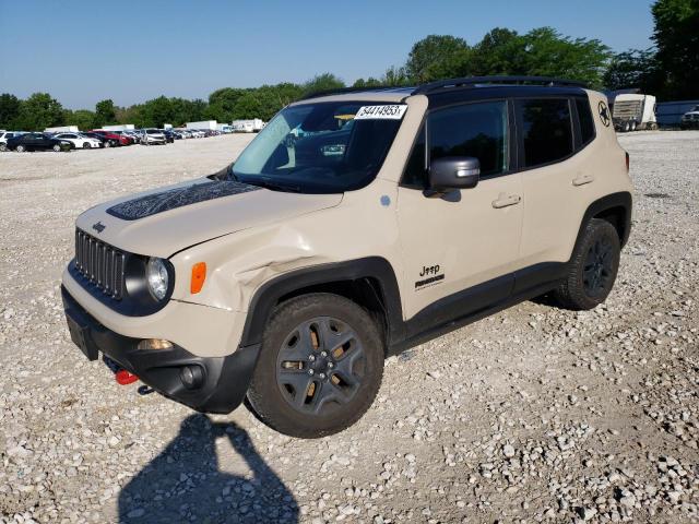 ZACCJBCB7HPF81912 - 2017 JEEP RENEGADE TRAILHAWK TAN photo 1