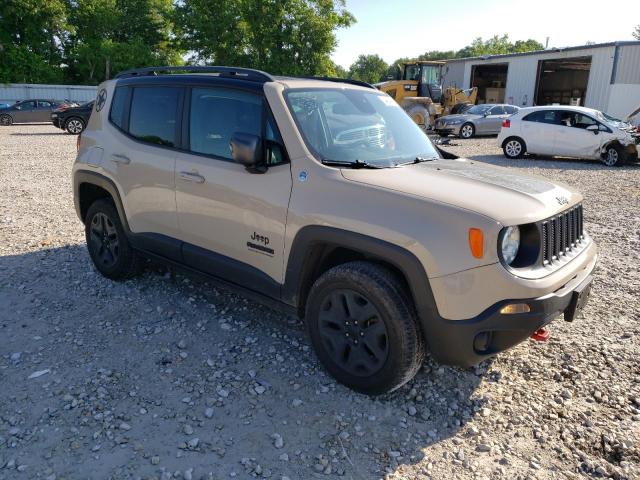 ZACCJBCB7HPF81912 - 2017 JEEP RENEGADE TRAILHAWK TAN photo 4