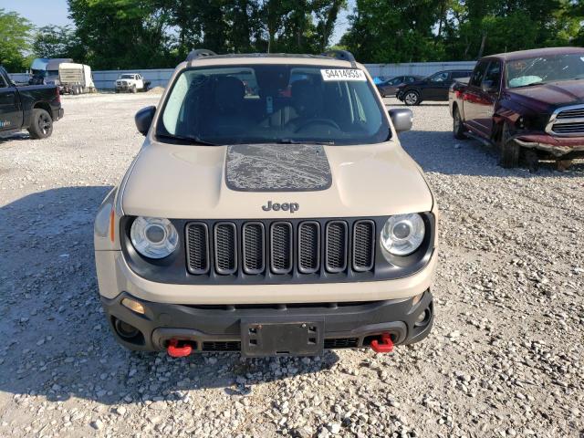 ZACCJBCB7HPF81912 - 2017 JEEP RENEGADE TRAILHAWK TAN photo 5