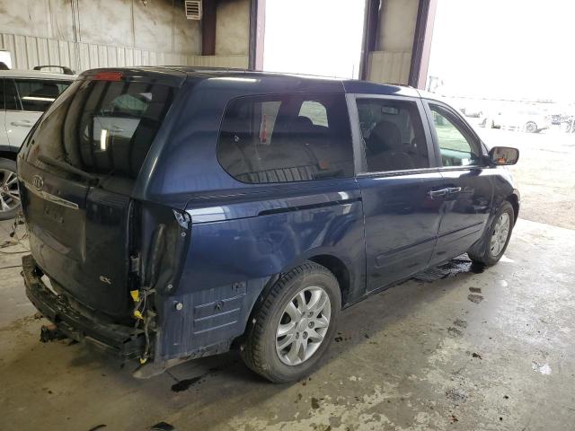 KNDMB233X76189082 - 2007 KIA SEDONA EX BLUE photo 3