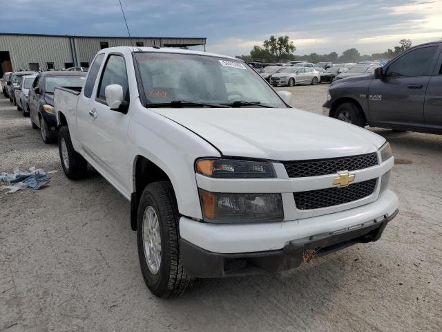 1GCJTCFE1C8109671 - 2012 CHEVROLET COLORADO LT WHITE photo 1