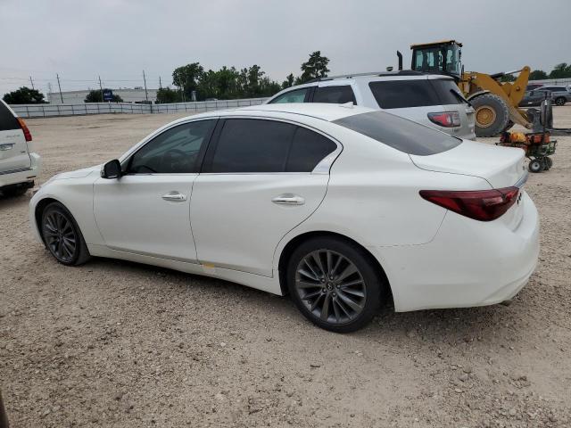 JN1EV7AP4JM361983 - 2018 INFINITI Q50 LUXE WHITE photo 2