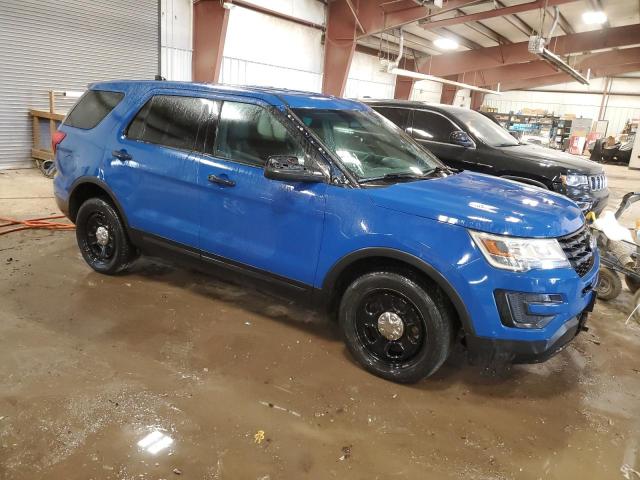 1FM5K8AT5GGD06325 - 2016 FORD EXPLORER POLICE INTERCEPTOR 蓝色 照片 4