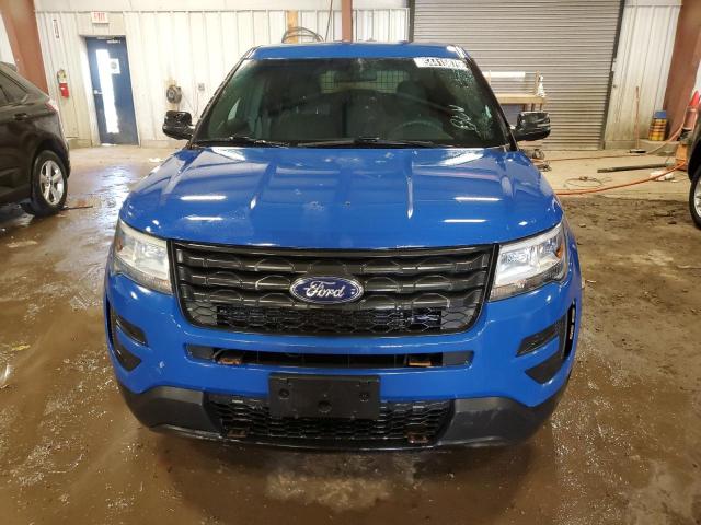1FM5K8AT5GGD06325 - 2016 FORD EXPLORER POLICE INTERCEPTOR 蓝色 照片 5