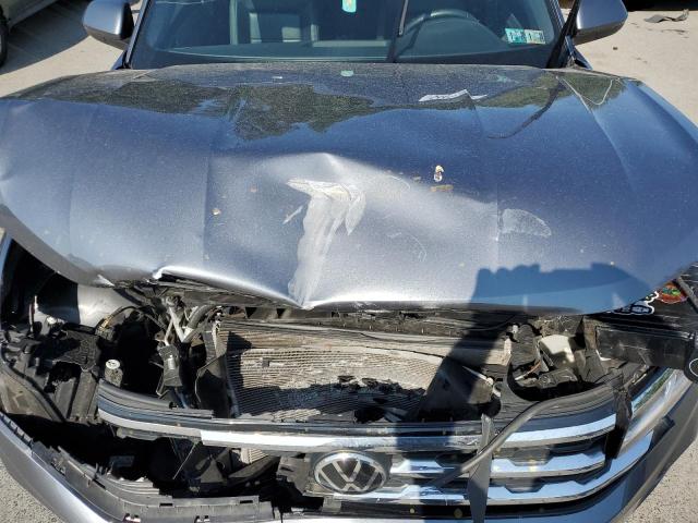1V2LC2CA4MC233807 - 2021 VOLKSWAGEN ATLAS CROS SE CHARCOAL photo 12