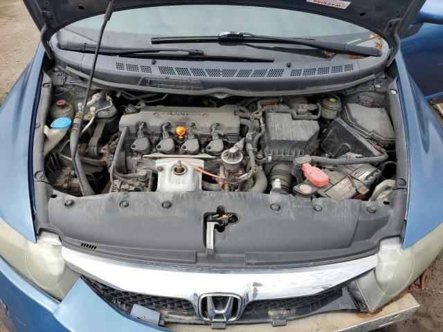2HGFA1F62AH010097 - 2010 HONDA CIVIC LX-S ლურჯი ფოტო 11