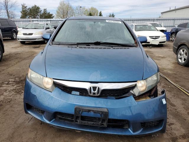 2HGFA1F62AH010097 - 2010 HONDA CIVIC LX-S ლურჯი ფოტო 5