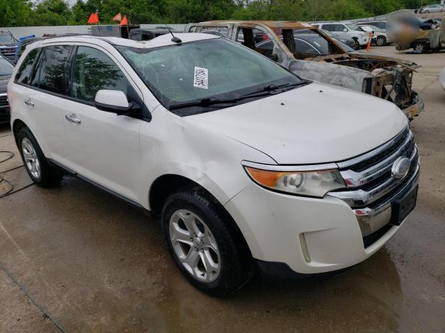 2FMDK3JC9BBB18129 - 2011 FORD EDGE SEL WHITE photo 4