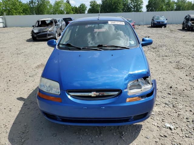 KL1TJ62684B176312 - 2004 CHEVROLET AVEO LS ლურჯი ფოტო 5