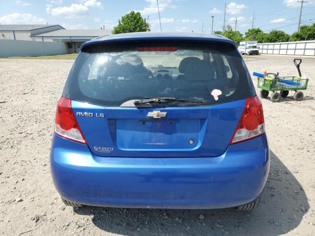 KL1TJ62684B176312 - 2004 CHEVROLET AVEO LS ლურჯი ფოტო 6