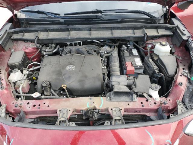 5TDGZRBH5LS017051 - 2020 TOYOTA HIGHLANDER XLE RED photo 12