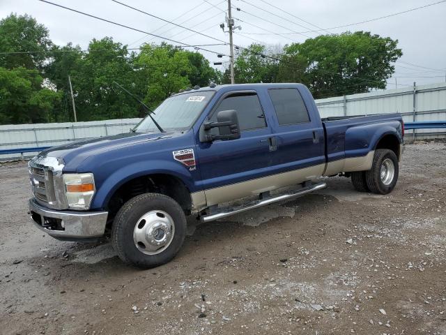 1FTWW33R18EB23387 - 2008 FORD F350 SUPER DUTY BLUE photo 1