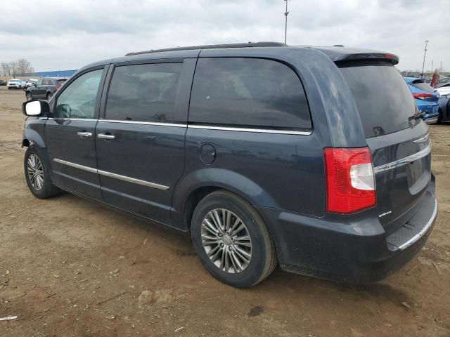 2C4RC1CG3ER328927 - 2014 CHRYSLER TOWN & COU TOURING L BLUE photo 2