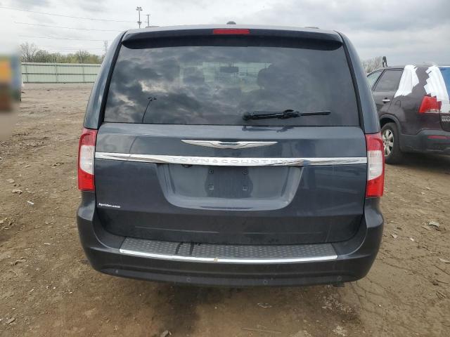 2C4RC1CG3ER328927 - 2014 CHRYSLER TOWN & COU TOURING L BLUE photo 6