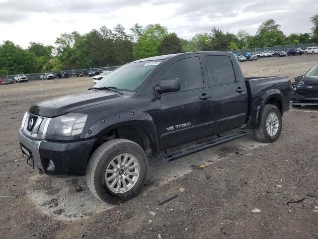 1N6AA07C09N300880 - 2009 NISSAN TITAN XE BLACK photo 1