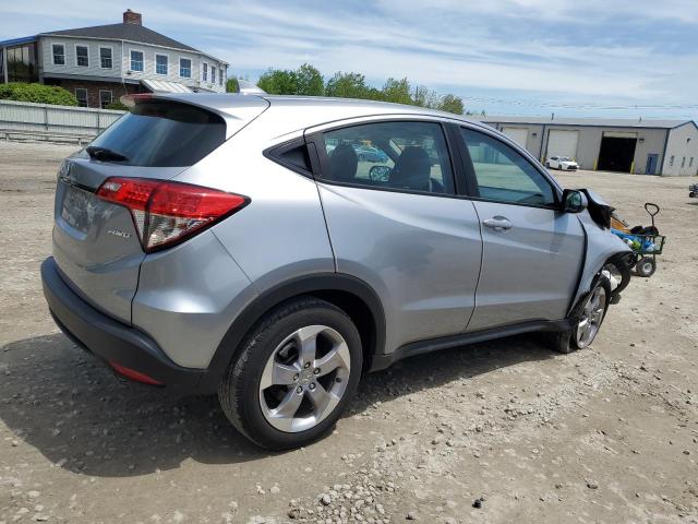 3CZRU6H30NM728011 - 2022 HONDA HR-V LX SILVER photo 3