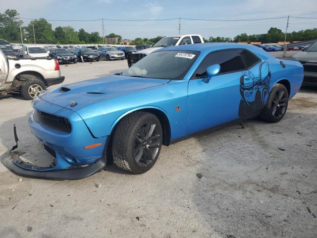 2C3CDZFJXKH521283 - 2019 DODGE CHALLENGER R/T SCAT PACK BLUE photo 1