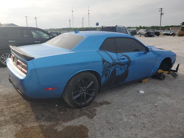 2C3CDZFJXKH521283 - 2019 DODGE CHALLENGER R/T SCAT PACK BLUE photo 3