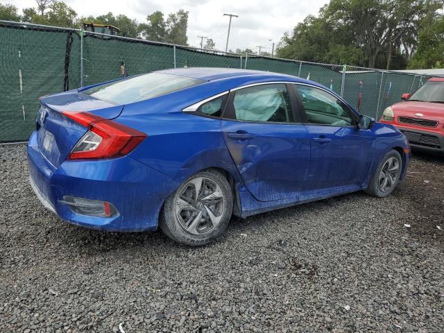 19XFC2F62KE014209 - 2019 HONDA CIVIC LX BLUE photo 3