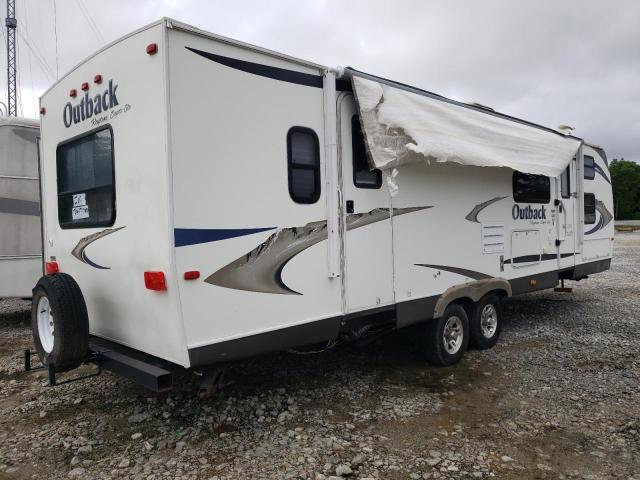 4YDT30125BB452048 - 2011 KEYSTONE OUTBACK WHITE photo 4