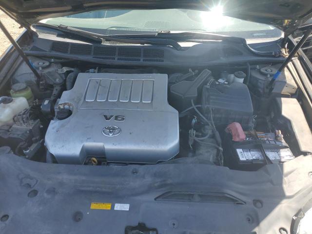 4T1BK3DB4CU444121 - 2012 TOYOTA AVALON BASE BLACK photo 11