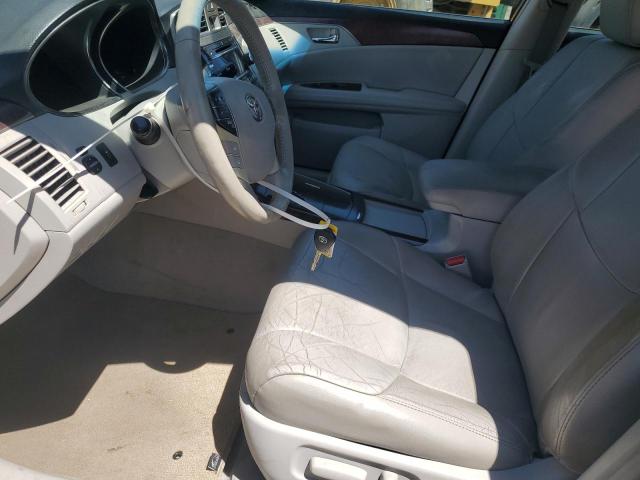 4T1BK3DB4CU444121 - 2012 TOYOTA AVALON BASE BLACK photo 7