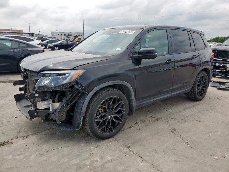 5FNYF7H5XKB011151 - 2019 HONDA PASSPORT EXL أسود صورة 1