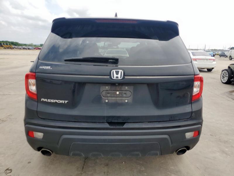 5FNYF7H5XKB011151 - 2019 HONDA PASSPORT EXL أسود صورة 6