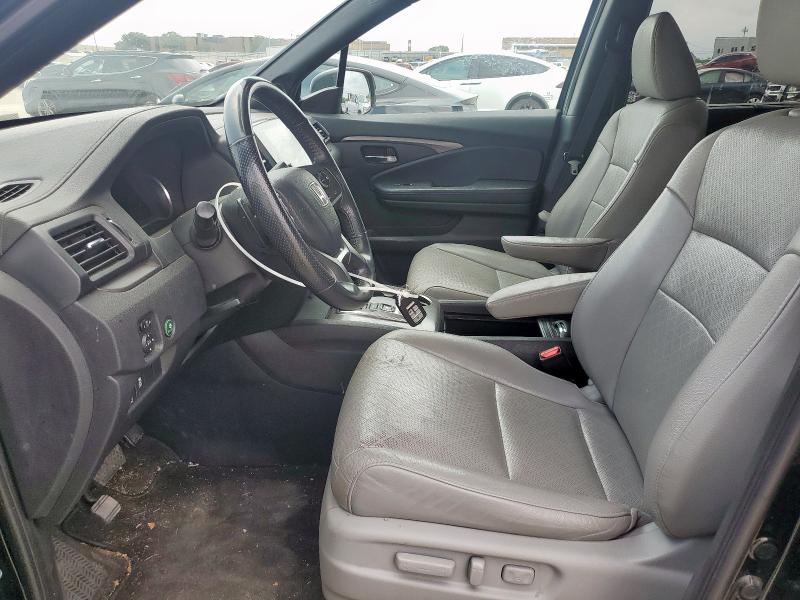 5FNYF7H5XKB011151 - 2019 HONDA PASSPORT EXL أسود صورة 7